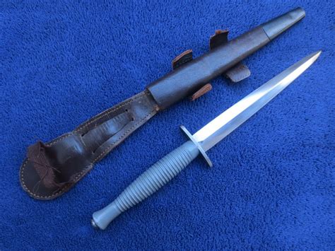 95 World War Supply British Enfield Rifle Sling Dated 1944 16. . Fairbairn sykes scabbard for sale